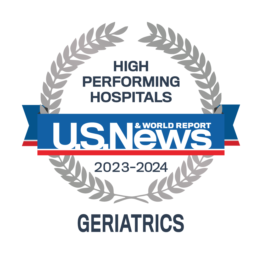 AdventHealth Orlando is recognized by U.S. News & World Report as one of America’s best hospitals for geriatrics.